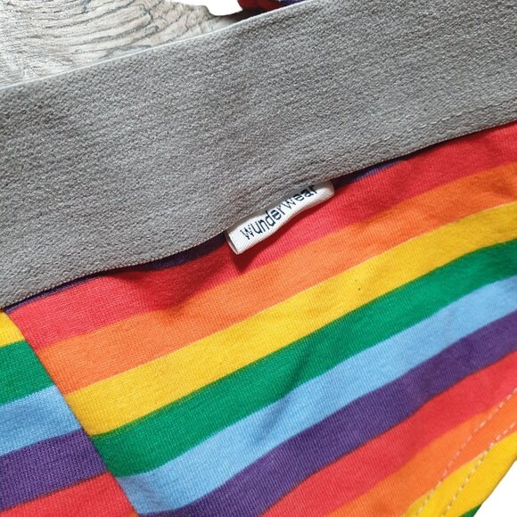 Wunderwear XXL Mens Rainbow Pride Underwear Briefs Set of 3 Waist 34" New Gay - Picture 3 of 5